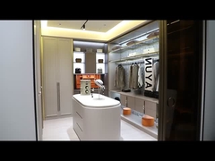 การเดินในตู้เสื้อผ้าที่ทันสมัย