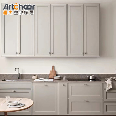 ซื้อ โต๊ะทํางาน Flat Edge โต๊ะครัวแบบโมเดิร์น Modular สําหรับการประกอบที่ไม่ยุ่งยาก การผลิตออนไลน์
