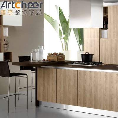 ซื้อ ตู้เก็บของในห้องครัวแบบโมเดิร์น สีขาว พร้อมลายเลค การผลิตออนไลน์