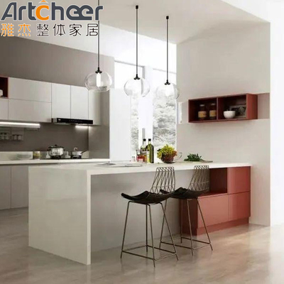 คุณภาพ  Complete Set  Modular Kitchen Furniture with Drawer Basket Accessories โรงงาน