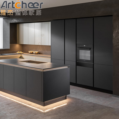 ไฟ LED Pendant สีเทา สําหรับเกาะครัวและโต๊ะกลาง สไตล์อิตาลีที่ทันสมัย
