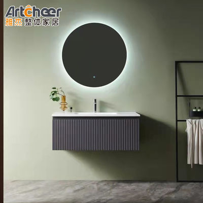 NO ช่องน้ํา ผนังประตู lacquer โต๊ะจัดเรียง ตู้แต่งหน้าสําหรับห้องน้ํา vanity